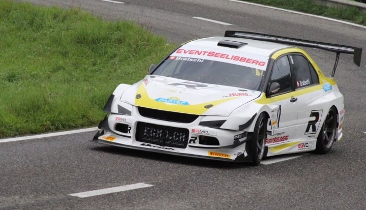 Dit is de snelste Mitsubishi Lancer Evo in Hillclimb