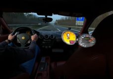 Ferrari F430 naar 310 kmh op de Autobahn