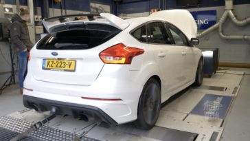 Ford Focus RS Rollenbank