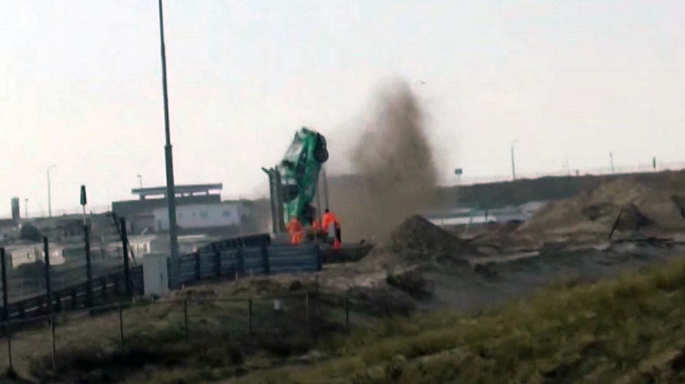 Zware crash Porsche 991 GT3 Cup op Circuit Zandvoort