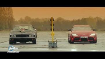 Franse Top Gear speelt beroemde scene na met nieuwe Toyota Supra