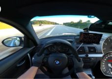 BMW 135i top speed autobahn