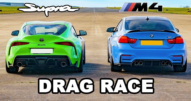 Getunede Toyota Supra Mk5 vs BMW F82 M4