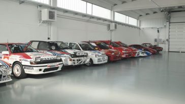 Prachtige collectie rallyauto's van Gino Macaluso