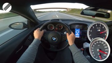 Supercharged BMW M6 V10 haalt met gemak 300+