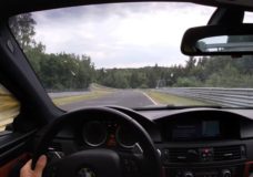 Airbag gaat af in BMW E92 M3 tijdens rondje Nürburgring
