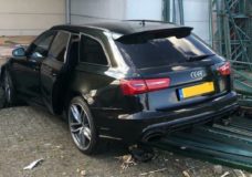 Audi RS6 Crash