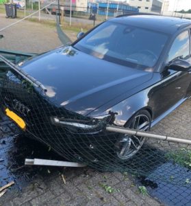 Audi RS6 Crash Front