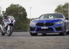 BMW M8 Competition vs BMW S1000 RR
