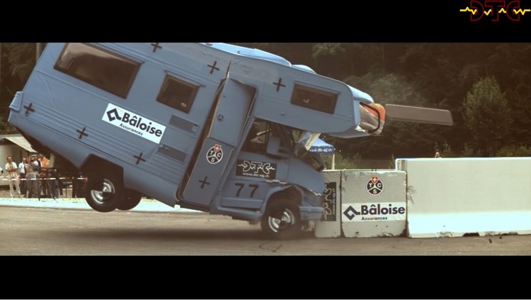 Crashtest Fiat Ducato Camper