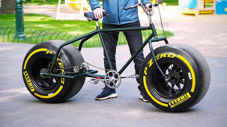 Een fiets met Pirelli F1-banden is te cool!