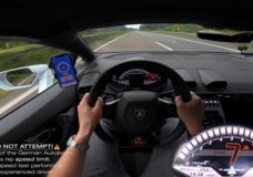 Lamborghini Huracán EVO haalt 344 kmh op Autobahn