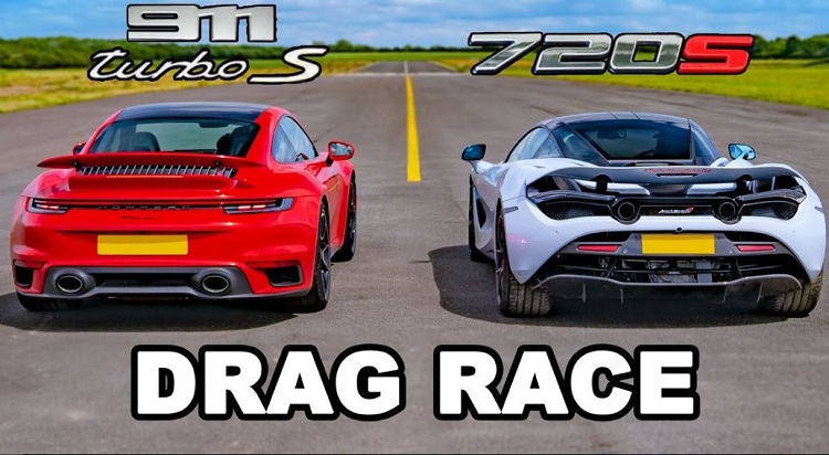 Porsche 911 Turbo S vs McLaren 720S