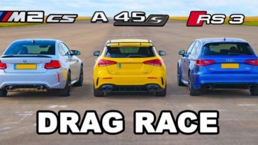 BMW M2 CS vs AMG A45 S vs Audi RS3