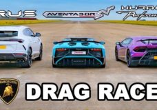 Lamborghini Urus vs Aventador SV vs Huracan Performante