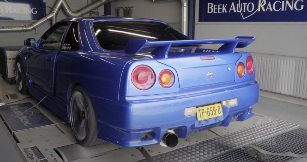 Op de Rollenbank - Nissan Skyline R34-GT