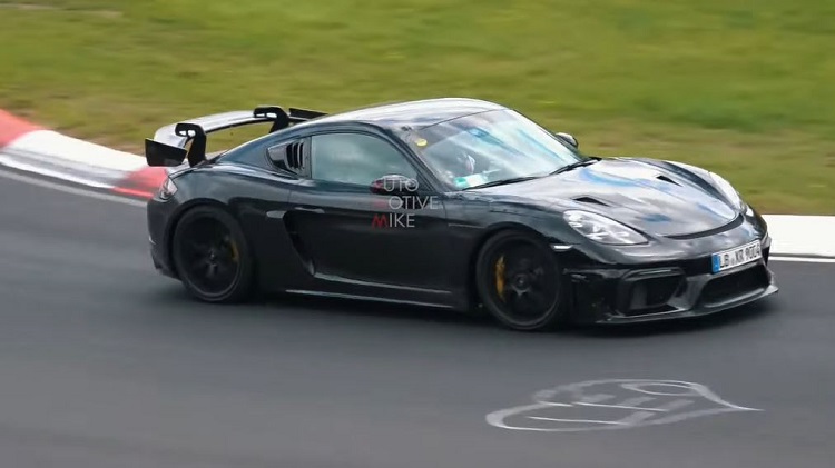 Porsche 718 Cayman GT4 RS blijft rondjes draaien op de 'Ring