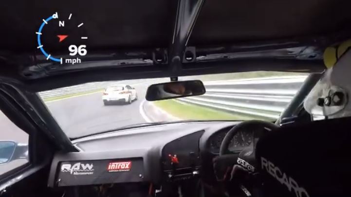 BMW E36 M3 Evo heeft geen remmen