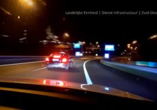 Politie achtervolgt Mercedes E-klasse met 260 kmh