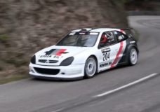 Ex-Loeb Citroen Xsara WRC is nu een Hillclimb-machine