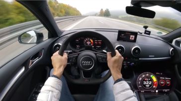 HGP Audi RS3 Sportback haalt 322 kmh
