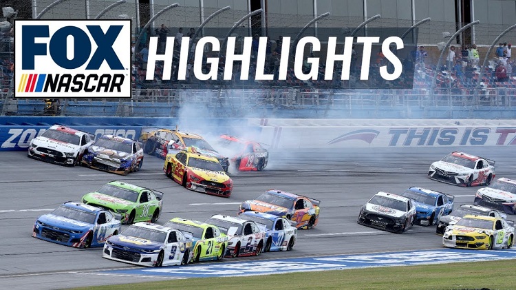 NASCAR 2020 - Talladega Play-offs Race Highlights