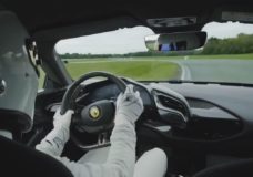 Onboard bij The Stig in de Ferrari SF90