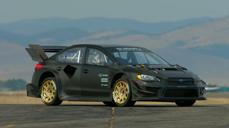 Travis Pastrana’s nieuwe Subaru STI Gymkhana