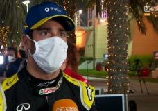 Daniel Ricciardo boos om de herhalingen van Grosjean's Crash