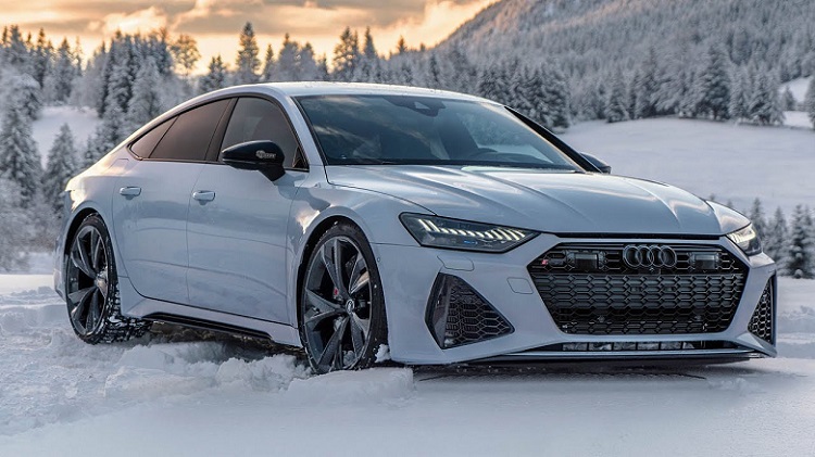 2020 Audi RS7 in Winter Wonderland