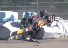 Zware crash in Super Formula op Suzuka