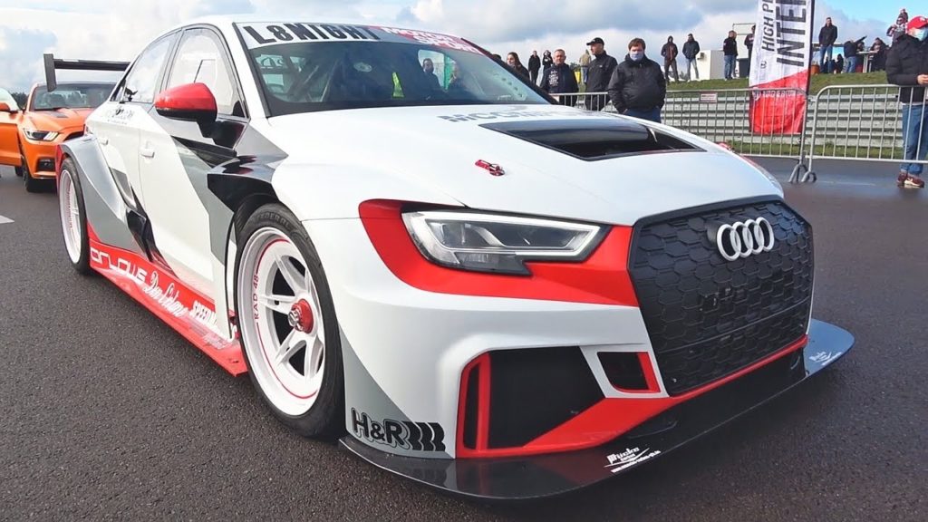 Audi RS3 LMS dragracing