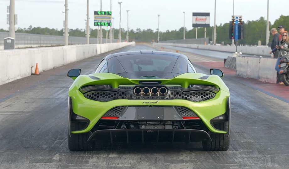 McLaren 765LT kwart mijl