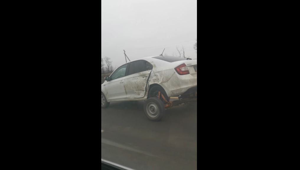 Skoda sleept zichzelf