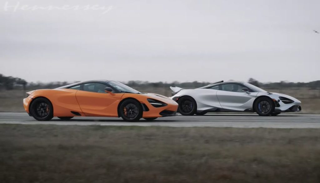 Zie het verschil tussen de McLaren 765LT en 720S