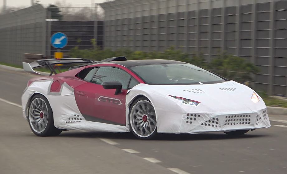 De hardcore Lamborghini Huracán STO is gespot