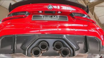 BMW M Performance uitlaat