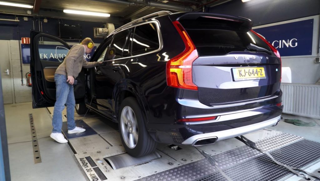 Op de Rollenbank - Volvo XC90 T8 Twin Engine Polestar