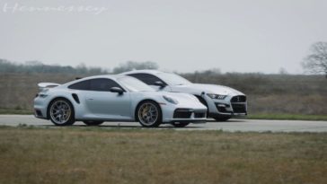 Shelby GT500 vs 992 Turbo S