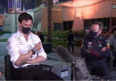 Toto Wolff & Christian Horner bespreken GP Bahrein