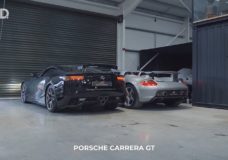 V10 Sound Battle Lexus LFA vs Porsche Carrera GT