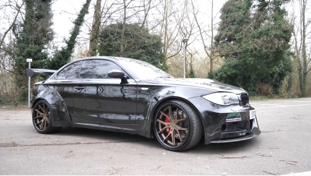 BMW 1-Serie met Supercharged V8