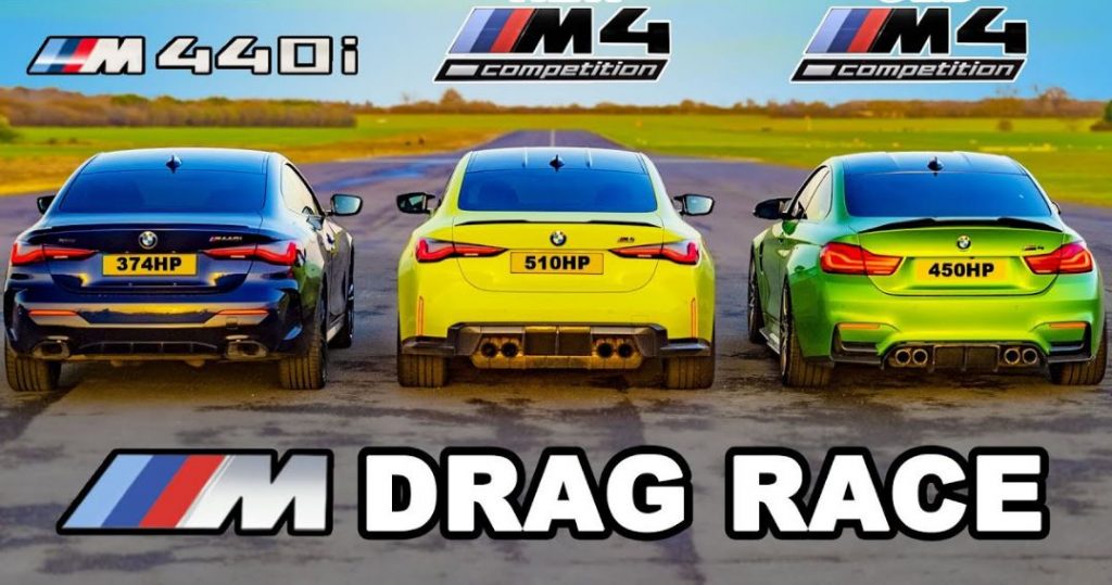 BMW G82 M4 vs F82 M4 vs M440i