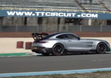 Mercedes-AMG GT Black Series bezoekt TT Circuit Assen