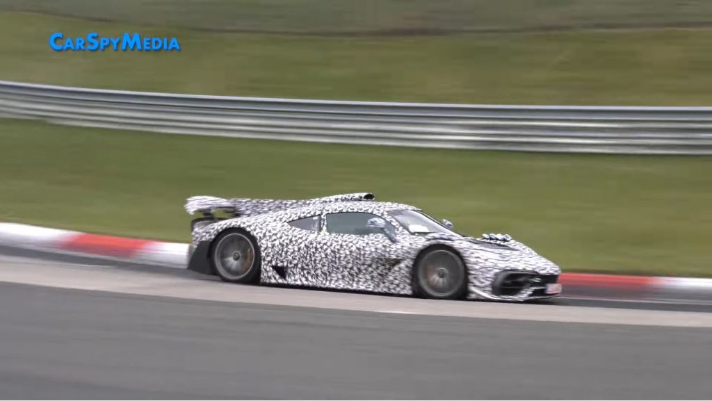 Mercedes-AMG One gespot op de Nürburgring