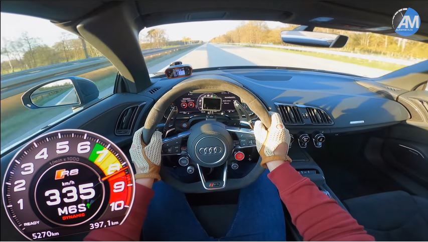 Audi R8 Performance Top Speed