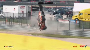 De Motorsport Crashes van week 17