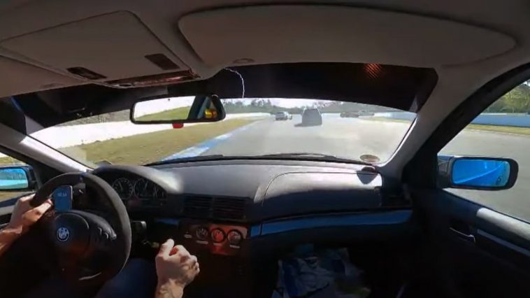 Golf GTI ramt hem vol in Audi RS3 tijdens Hockenheim Touristenfahrt