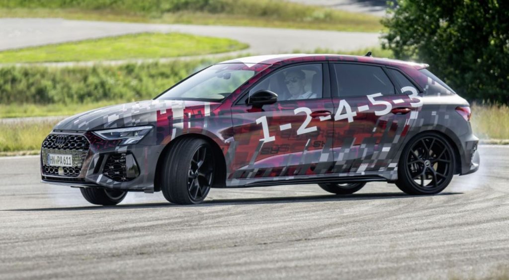 Eerste beelden van nieuwe Audi RS3 Sportback