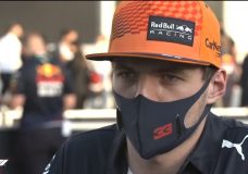Max Verstappen reageert op uitvalbeurt in Baku